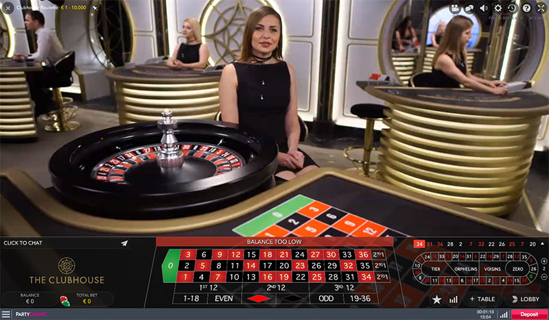 Clubhouse Roulette