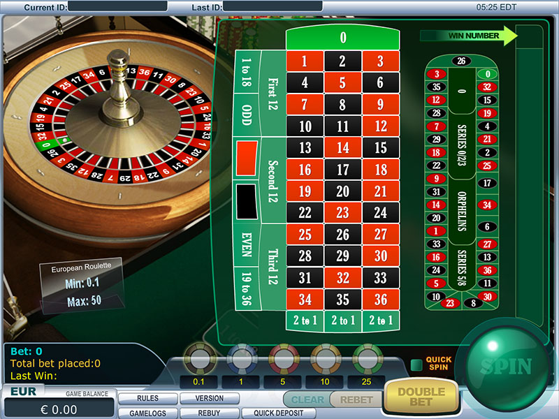 European Roulette