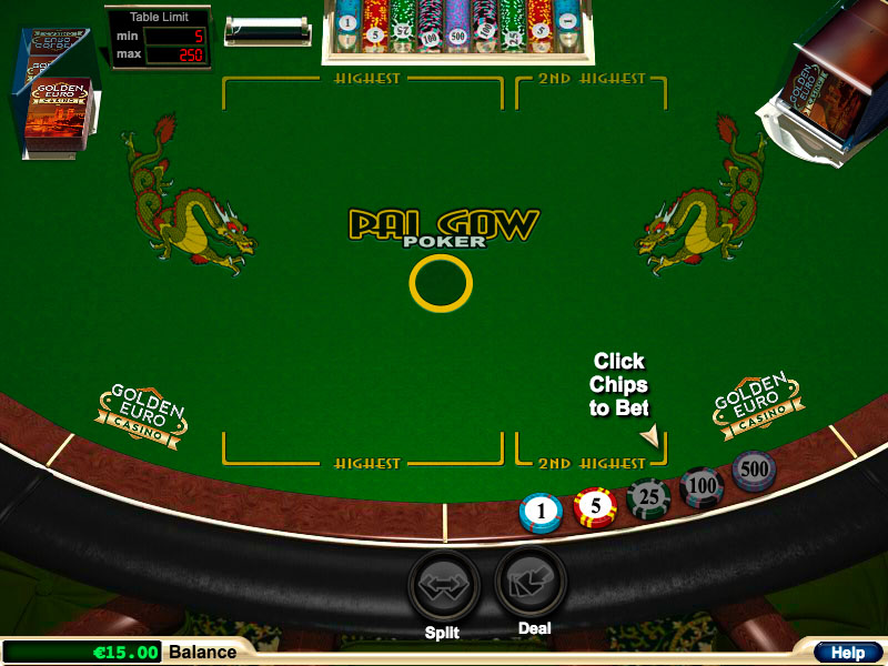 Pai Gow Poker