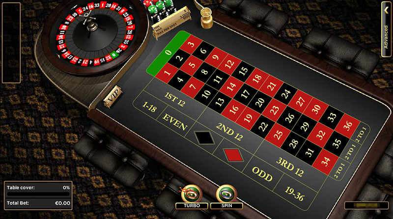 High Limit European Roulette