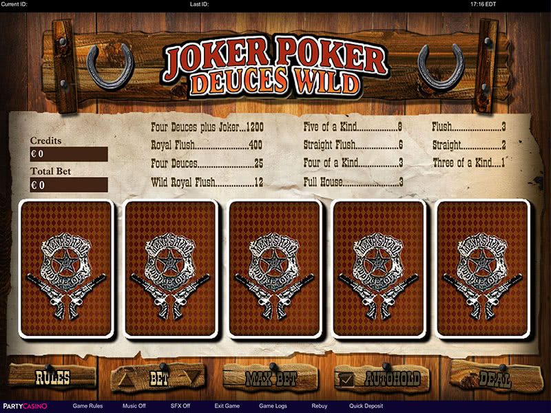 Joker Poker Deuces Wild
