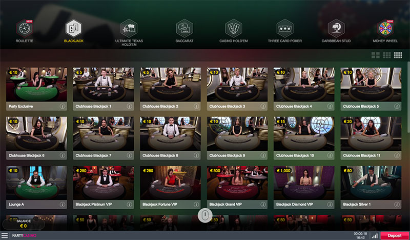 Live Blackjack