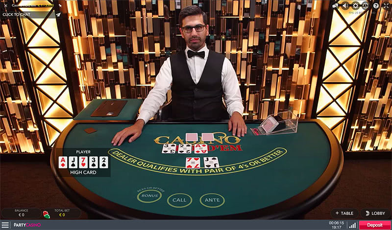 Live Casino Hold'em
