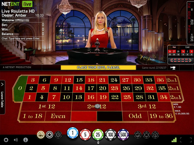 NetEnt VIP Live Roulette