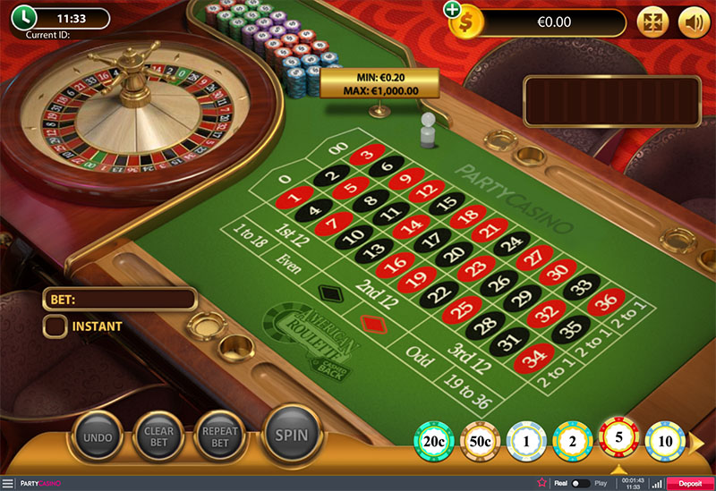 American Roulette Cashed Back