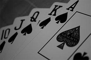 Royal Flush of Spades